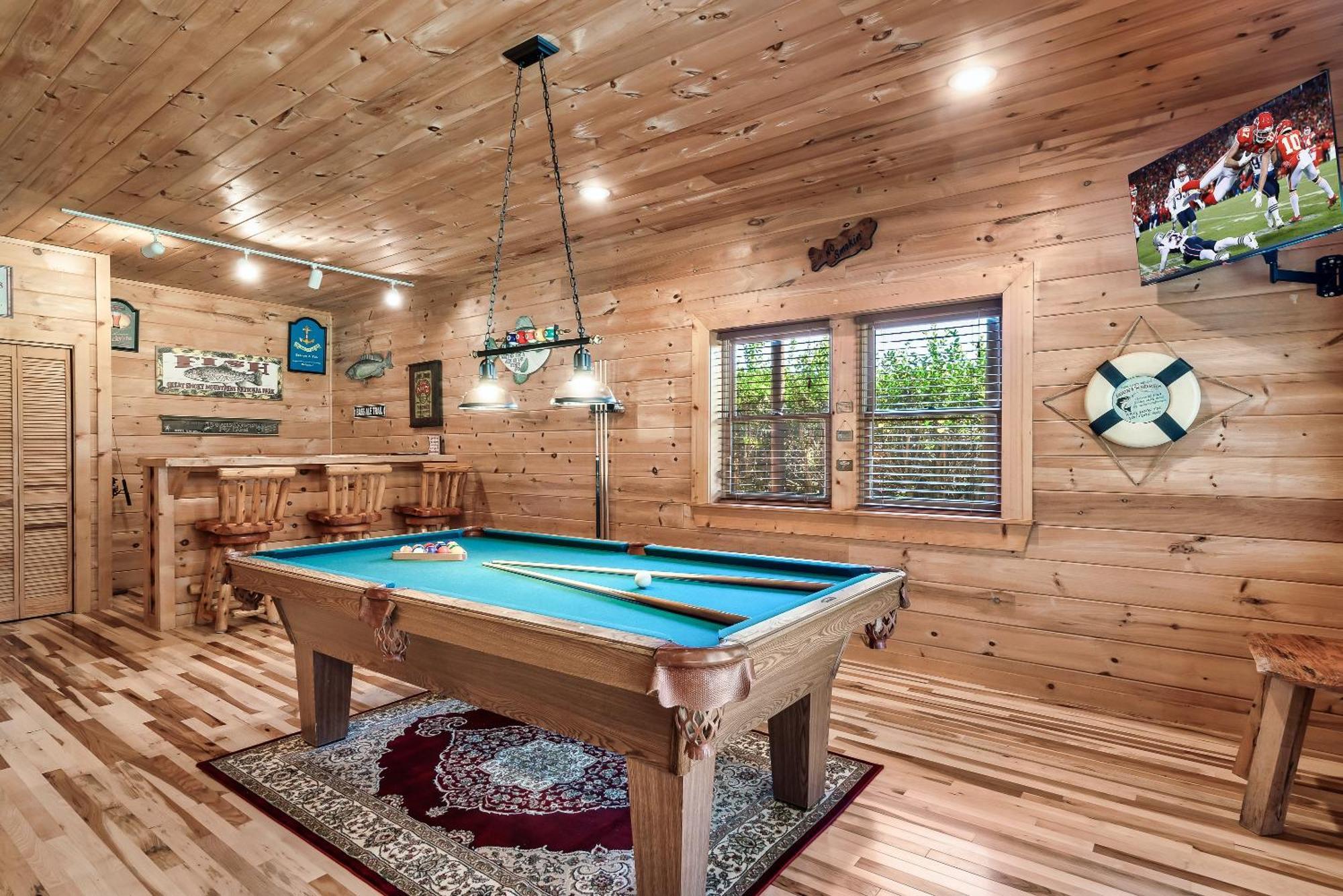 فيلا Spectacular Mtns Views With Private Hot Tub With Pool Table And Private Pond سيفيرفيل المظهر الخارجي الصورة
